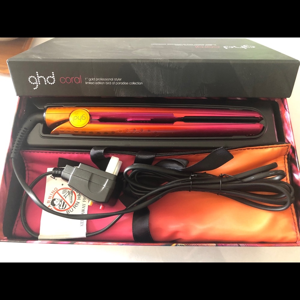 GHD limited edition Bird of Paradise